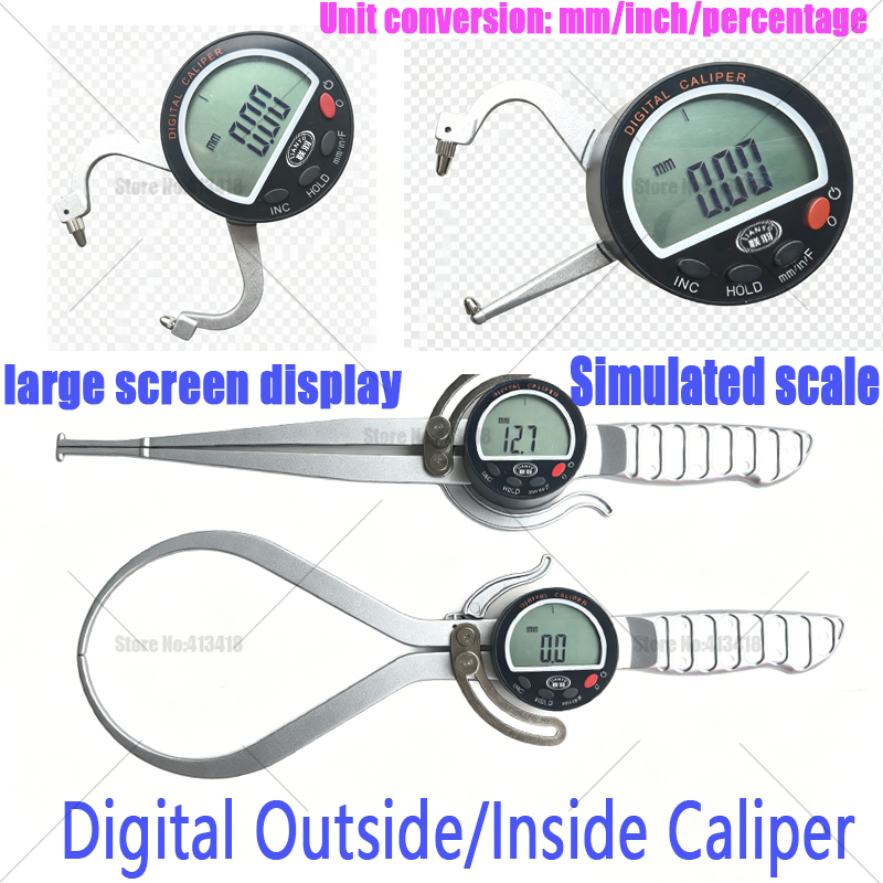 Digital Caliper 150Mm Stainless Steel - Calibrador digital externo de 0-6 pulgadas,