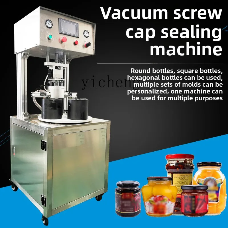 Packaging - Máquina Tapadora al Vacío para Botellas