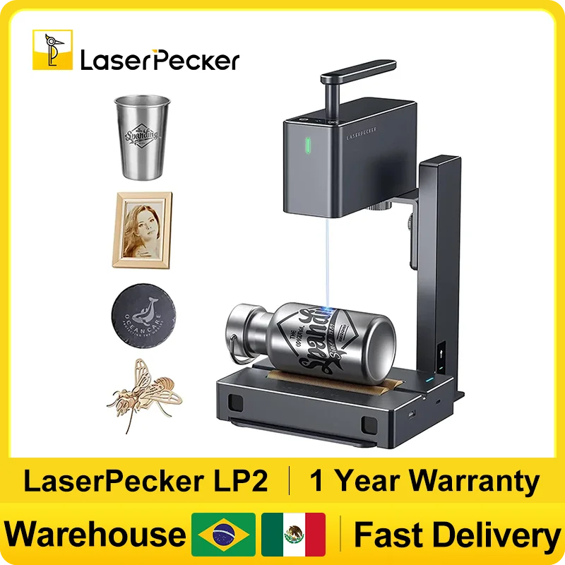 Fiber Laser Marking Machine 30W - LASERPECKER grabador láser portátil potente máquina