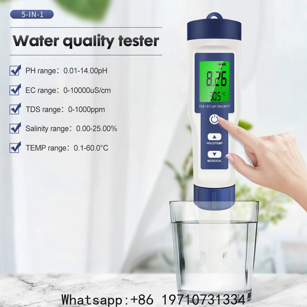Ph Meter Digital Water Tester - Medidor de PH Digital 5 en