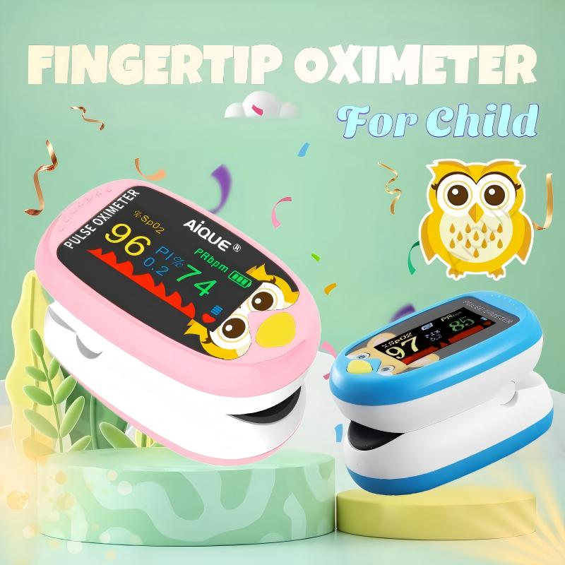 Pulse Oximeter Fingertip Rechargeable - AiQUE-oxímetro de pulso para la yema