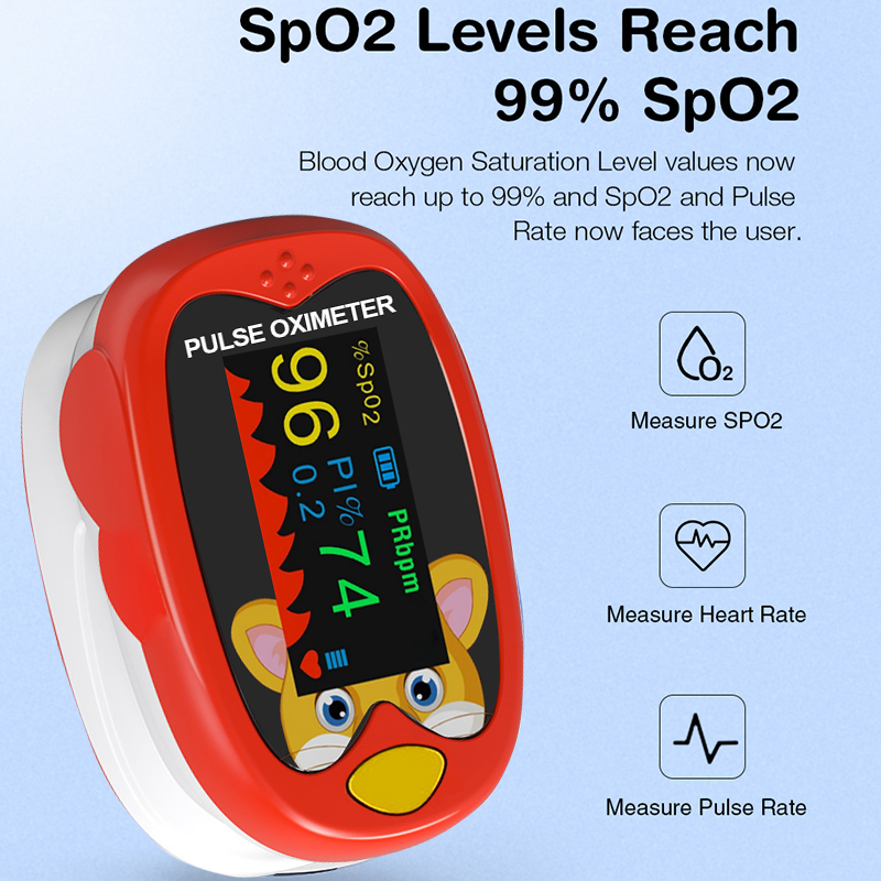 Pulse Oximeter Fingertip Rechargeable - Oxímetro de pulso para la yema