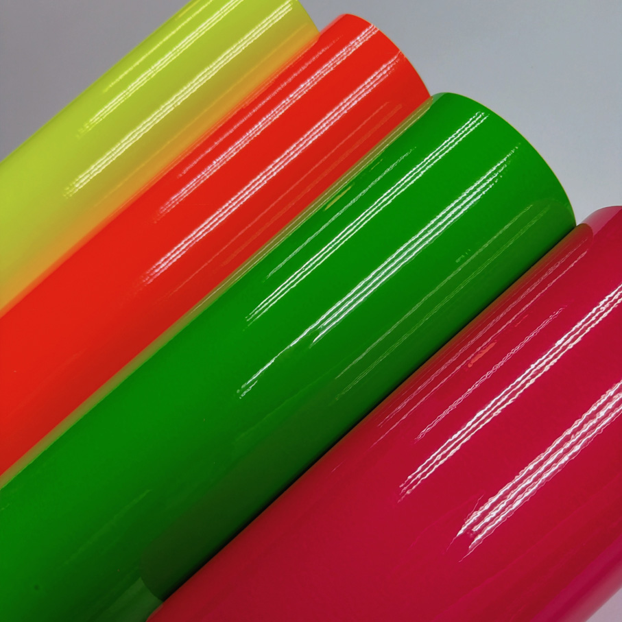 Air Bubble Wrap Roll Packaging - Rollo de vinilo adhesivo fluorescente de