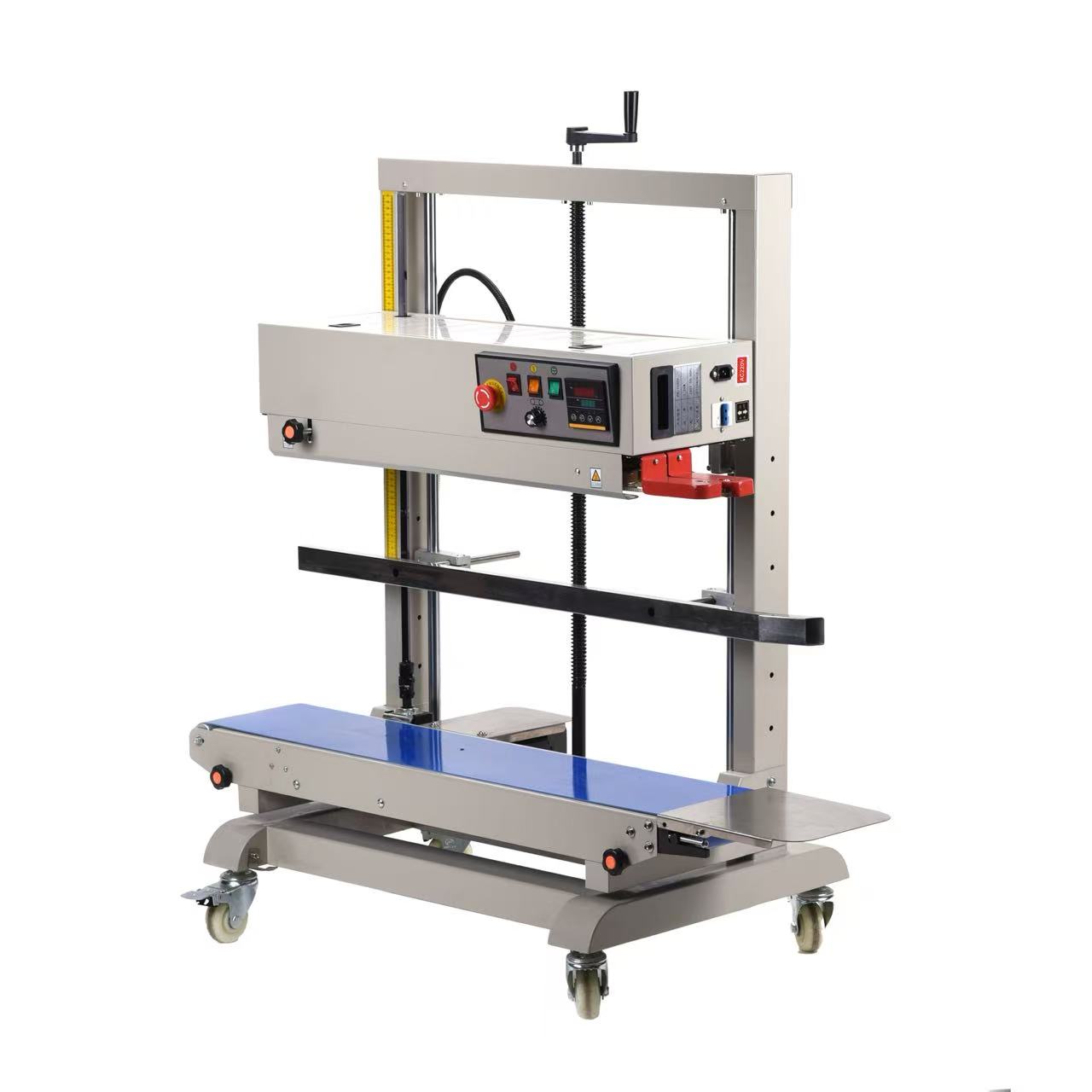 Plastic Bag Impulse Heat Sealer - Selladora de Banda Continua Vertical, Selladora