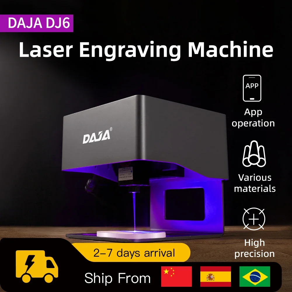 Fiber Laser Marking Machine 30W - Grabador láser DAJA CNC DIY DJ6