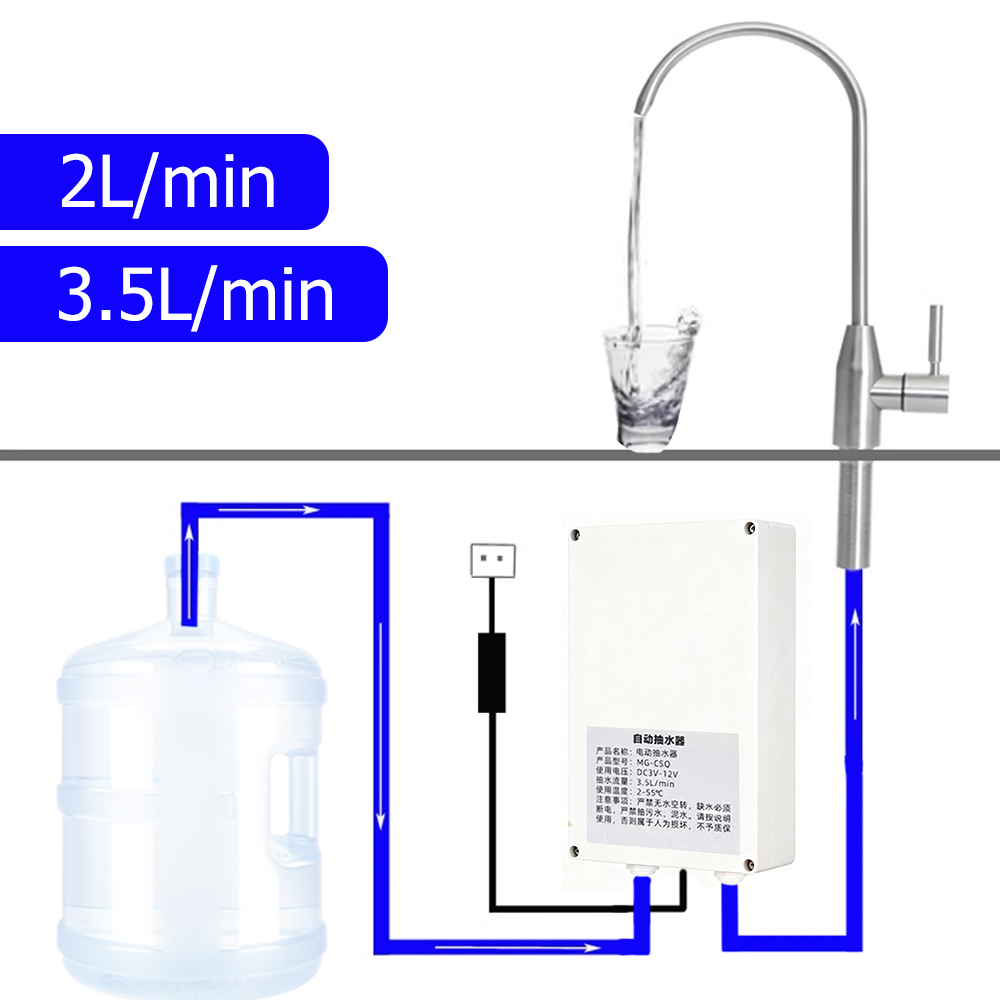 Mini Peristaltic Pump 12V - Bomba de agua eléctrica para cocina