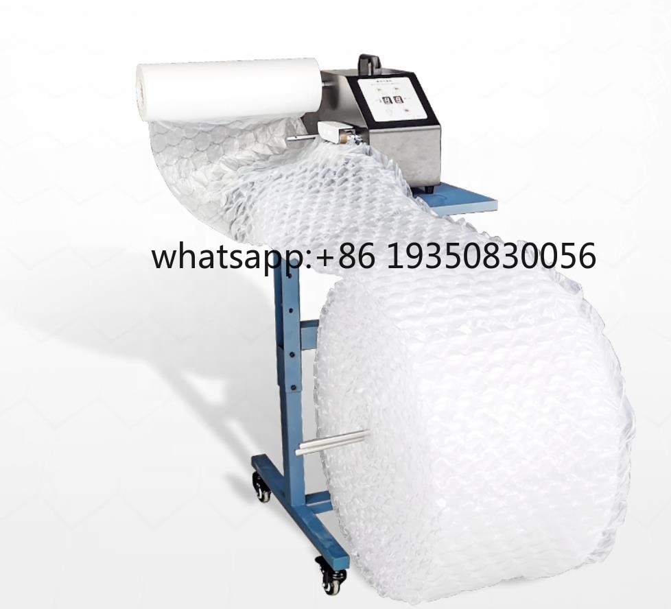 Air Bubble Wrap Roll Packaging - Máquina Infladora de Plástico de Burbujas