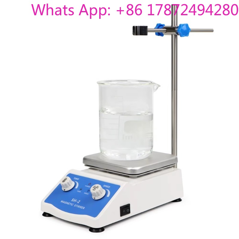 Lab Magnetic Stirrer Hot Plate - Mezclador de Laboratorio Profesional de 2L