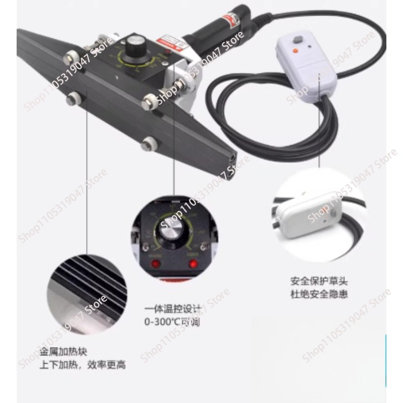 Selladora Manual de Impulso de - Plastic Bag Impulse Heat Sealer reseña y precio
