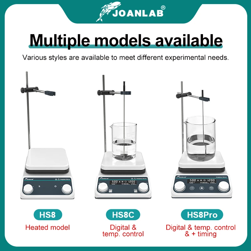 JOANLAB Agitador magnético Lab - Lab Magnetic Stirrer Hot Plate reseña y precio