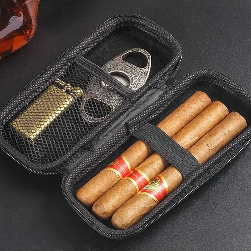 Estuche portátil para cigarros - Packaging reseña y precio