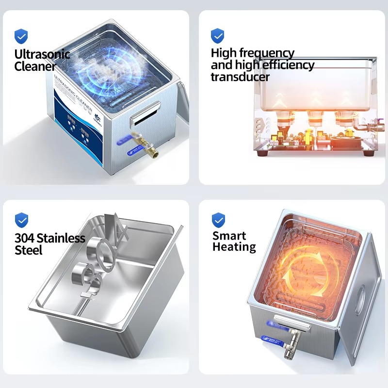 Máquina de limpieza por ultras - Ultrasonic Cleaner 30L Industrial reseña y precio