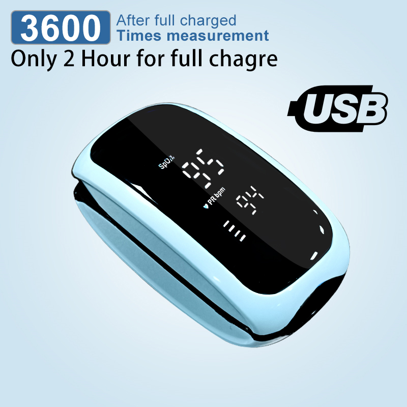 Oxímetro médico recargable con - Pulse Oximeter Fingertip Rechargeable reseña y precio