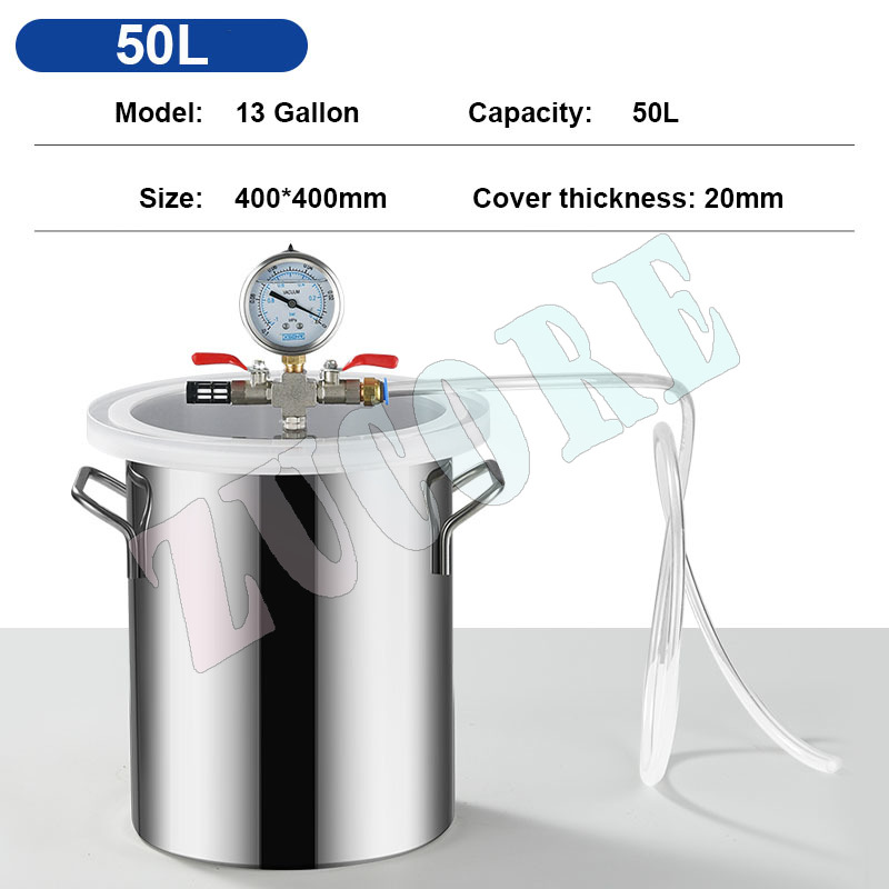 Cámara de vacío de acero inoxi - Vacuum Chamber Kit With Pump reseña y precio