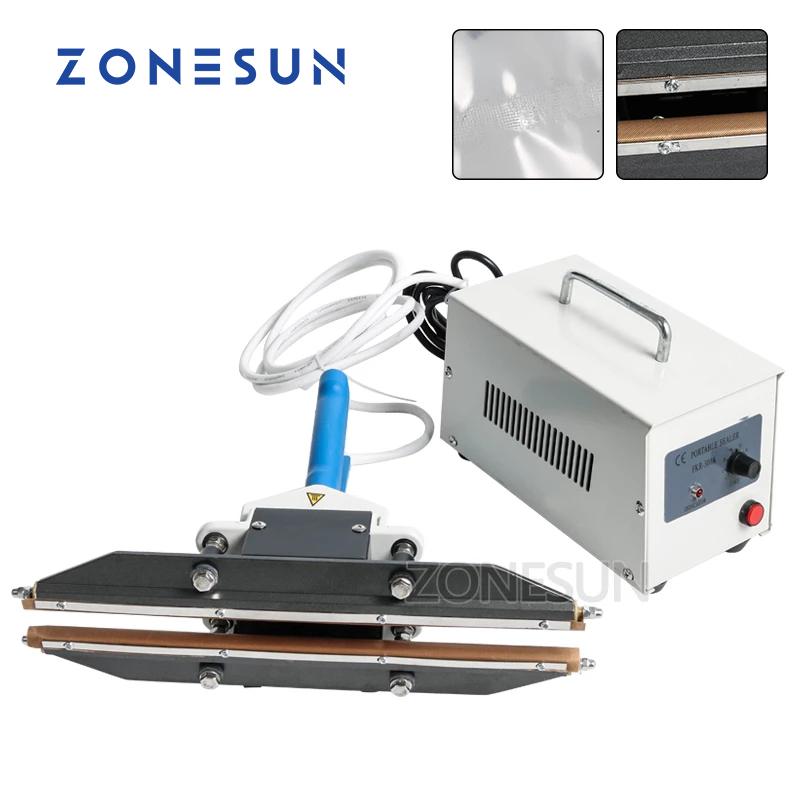 ZONESUN Selladora de bolsas de - Plastic Bag Impulse Heat Sealer reseña y precio