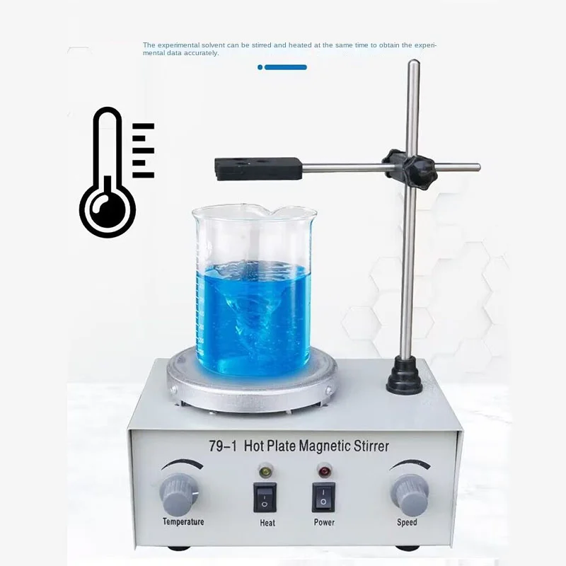 Agitador magnético de calefacc - Lab Magnetic Stirrer Hot Plate reseña y precio