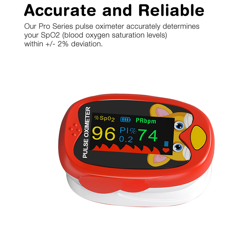 Oxímetro de pulso para la yema - Pulse Oximeter Fingertip Rechargeable reseña y precio