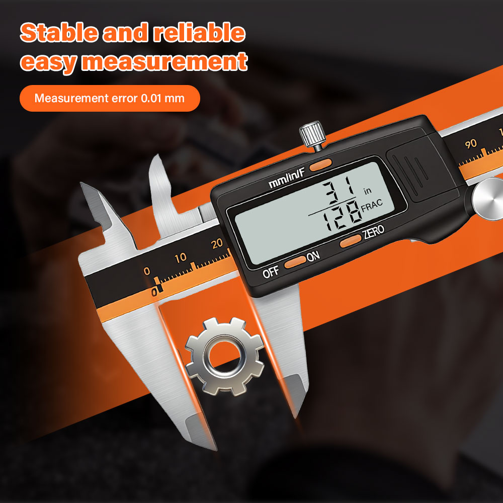 Calibrador Digital de Acero In - Digital Caliper 150Mm Stainless Steel reseña y precio