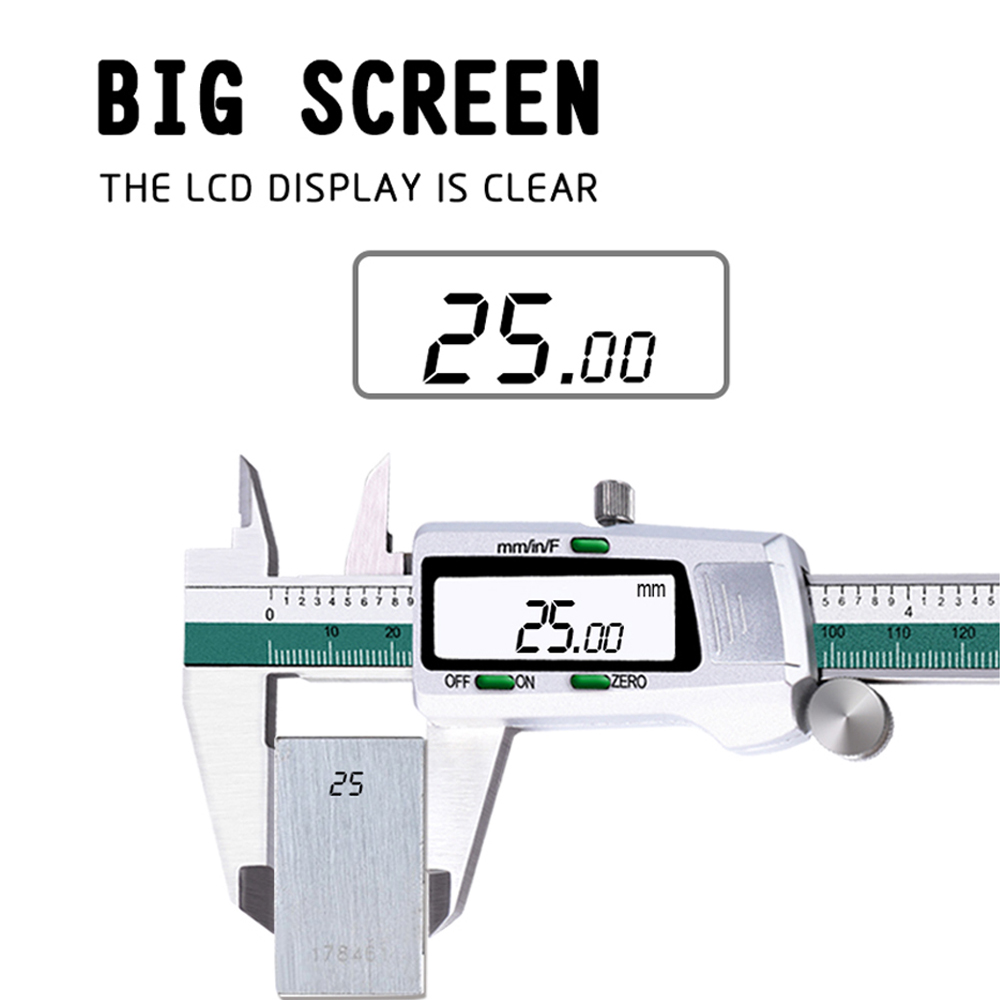 Calibrador Vernier electrónico - Digital Caliper 150Mm Stainless Steel reseña y precio