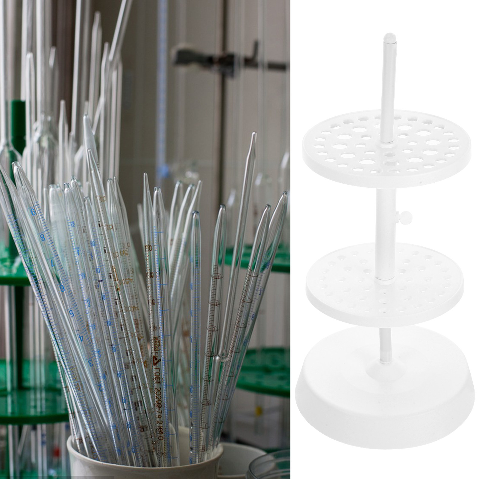 Soporte redondo de plástico pa - Lab Equipment reseña y precio