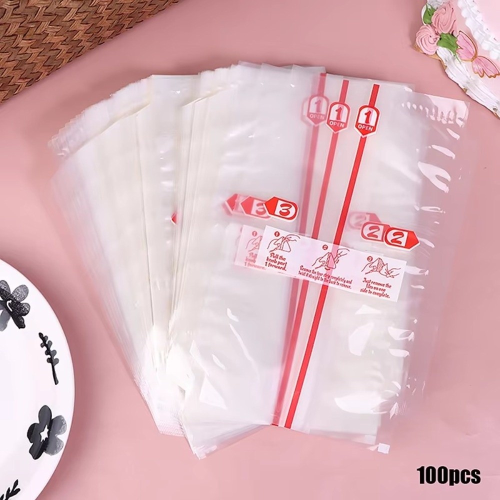 100 Bolsas Desechables de PP p - Packaging reseña y precio