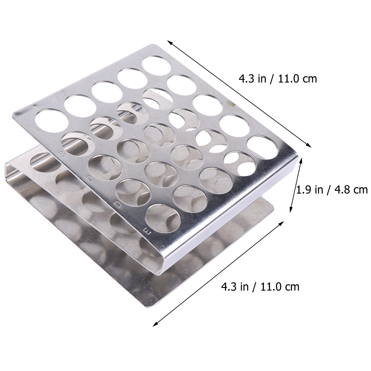 Estante para tubos de ensayo d - Lab Equipment reseña y precio