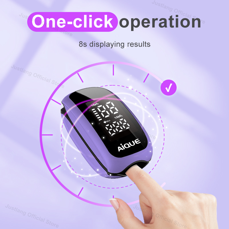 AiQUE-oxímetro de pulso Digita - Pulse Oximeter Fingertip Rechargeable reseña y precio