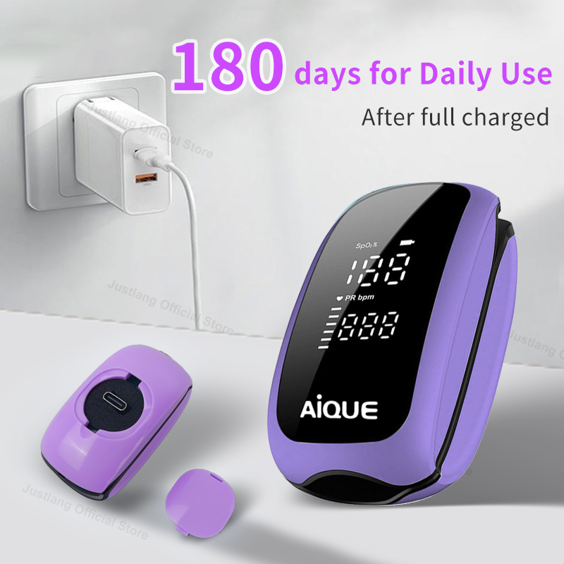 AiQUE-oxímetro de pulso Digita - Pulse Oximeter Fingertip Rechargeable reseña y precio