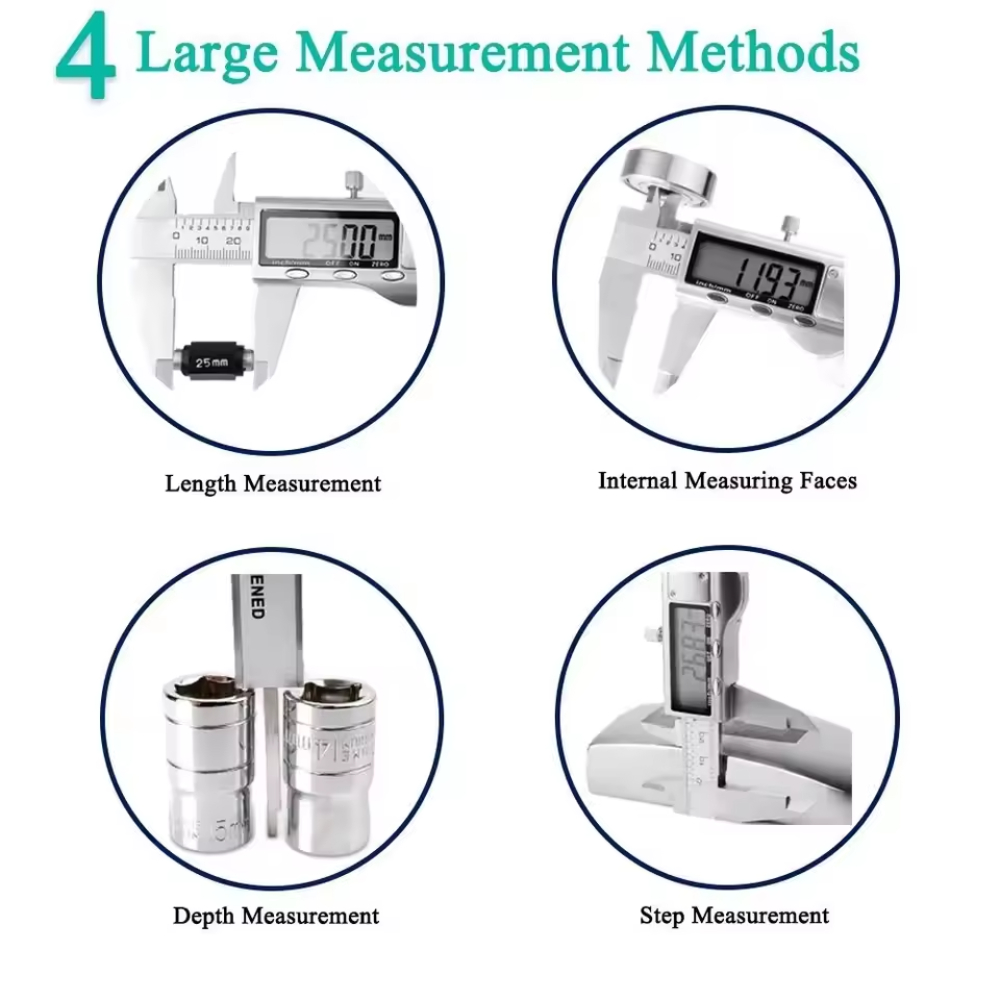 Calibrador Vernier Electrónico - Digital Caliper 150Mm Stainless Steel reseña y precio