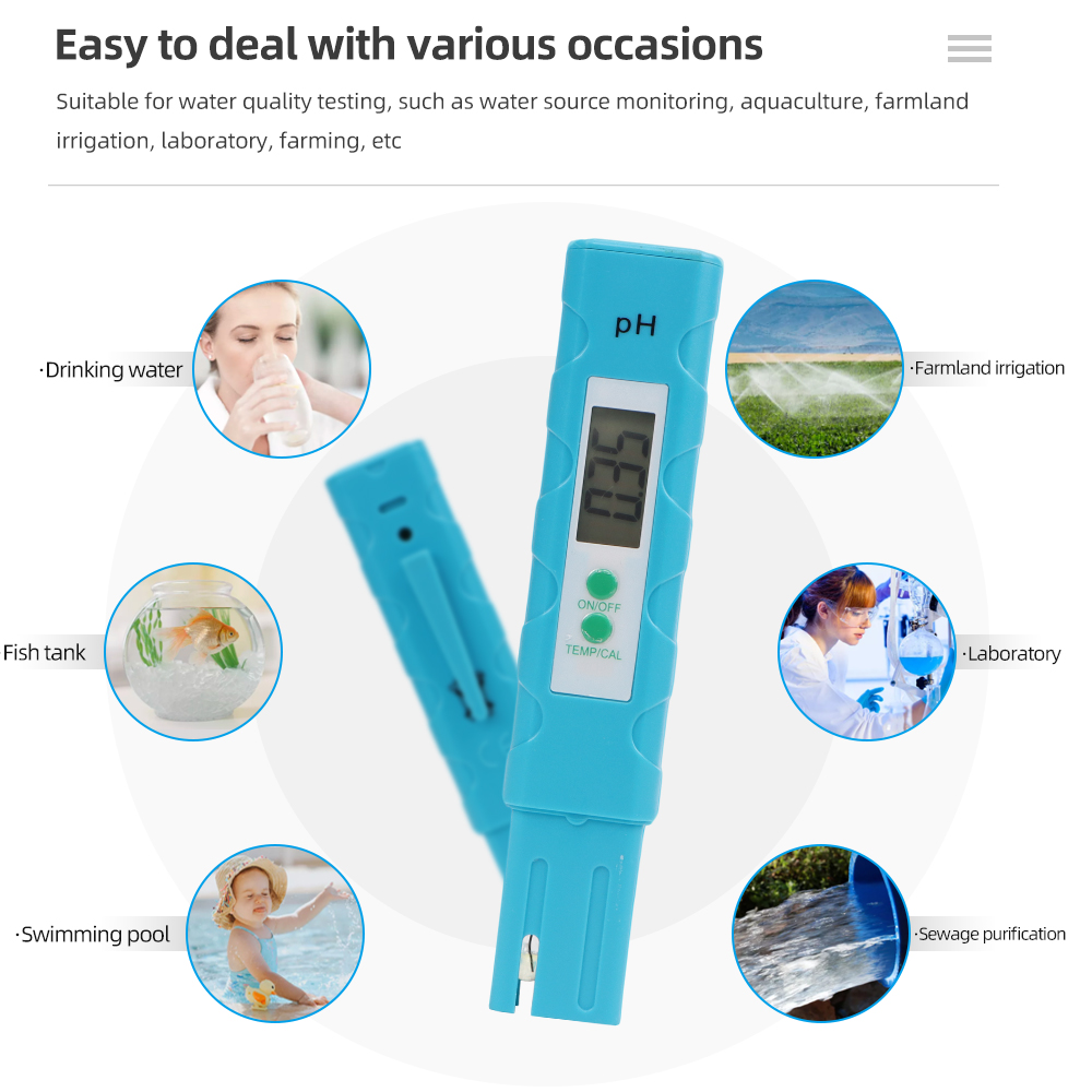 Medidor de pH de Bolsillo para - Ph Meter Digital Water Tester reseña y precio