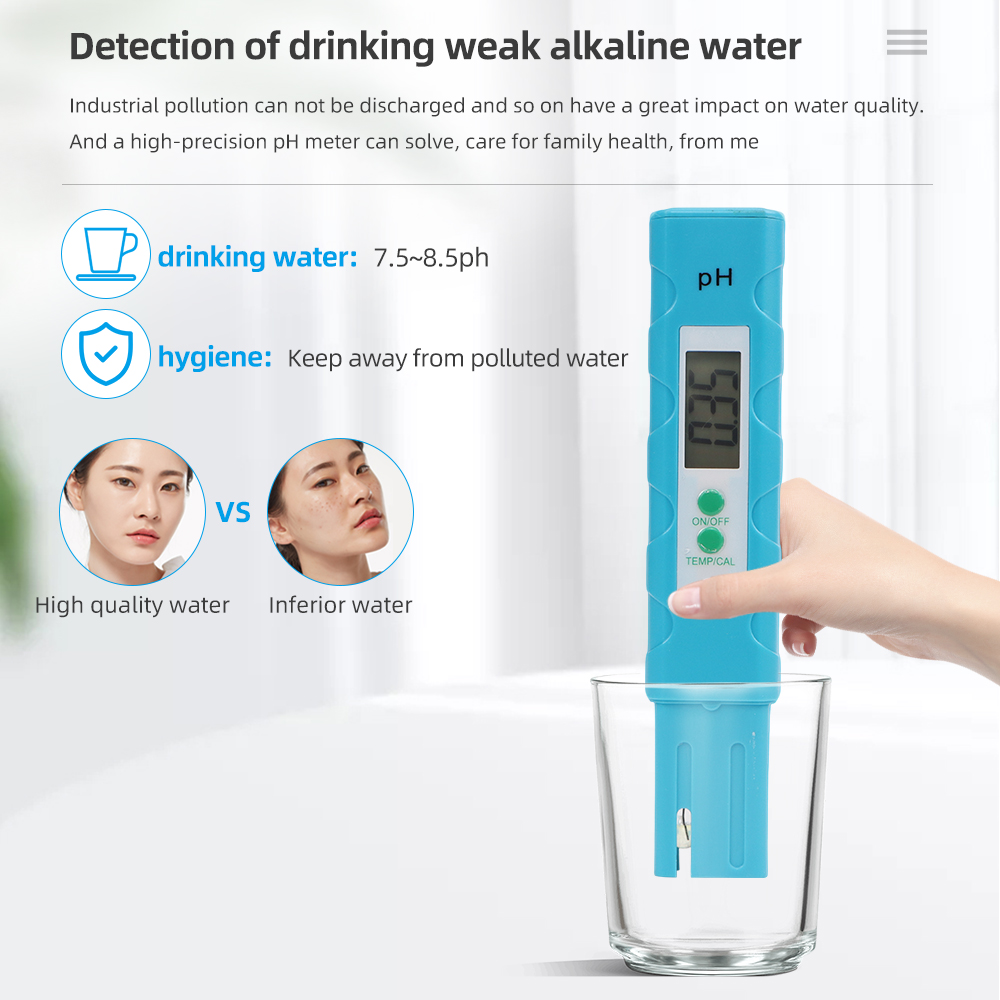 Medidor de pH de Bolsillo para - Ph Meter Digital Water Tester reseña y precio