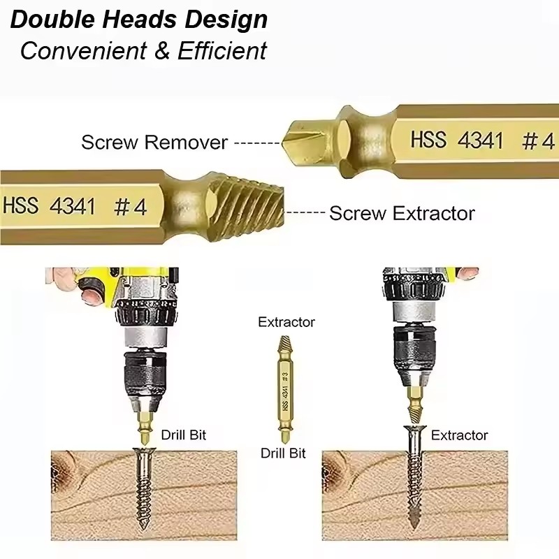 Juego de brocas extractoras de - Industrial Tools reseña y precio