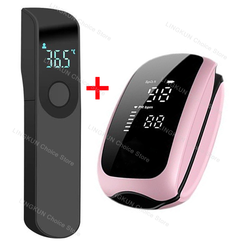 Termómetro Digital para frente - Pulse Oximeter Fingertip Rechargeable reseña y precio